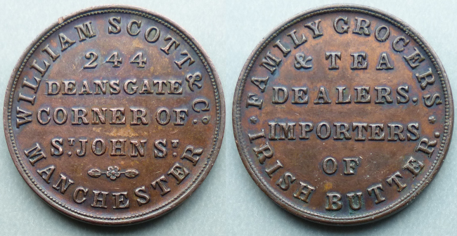 Manchester, William scott & Co grocers